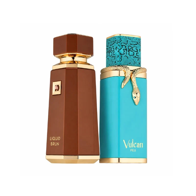 French Avenue Dusk Till Dawn ( Liquid Brun + Vulcan Feu ) - Set de Regalo 2 perfumes